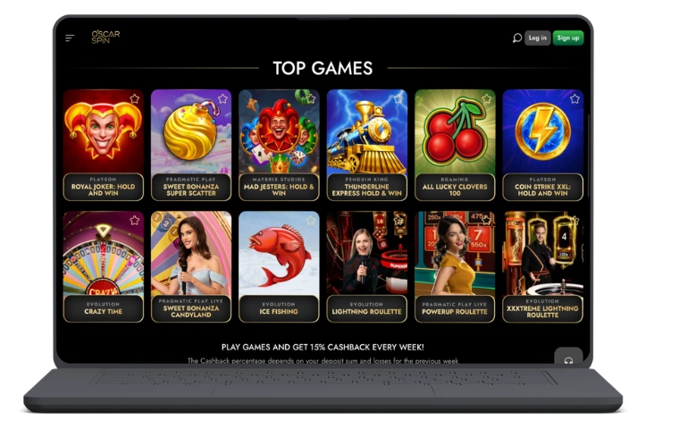 Oscar Spin Canada casino